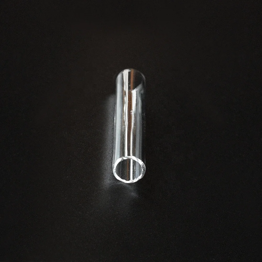 SUCCESS Clear Quartz Tubing Customized Both ends Open Quartz Heat Resistant Glass Pipe