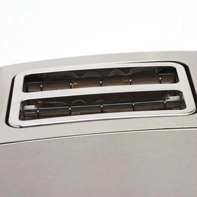 Автоматический выдвижной тостер для завтрака из нержавеющей стали на заказ, домашний очень широкий слот, умный тостер для хлеба на 2 ломтика