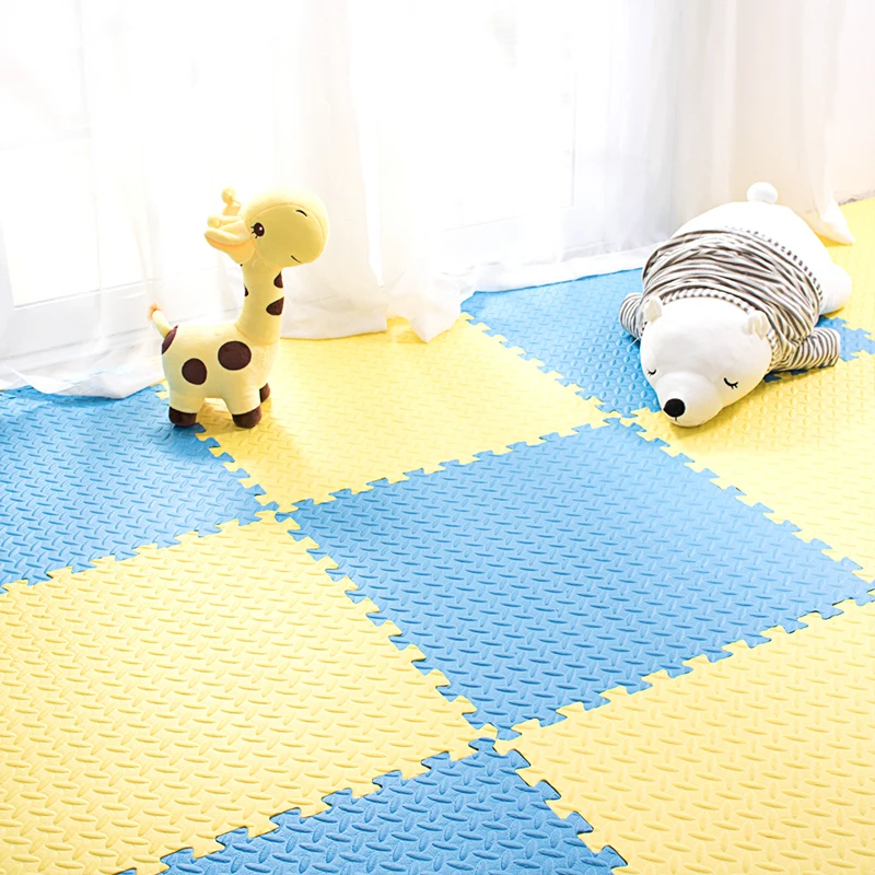 Заводская низкая цена рождественский Eva пены коврик любой толщины цвет Reversable татами головоломки детские коврики