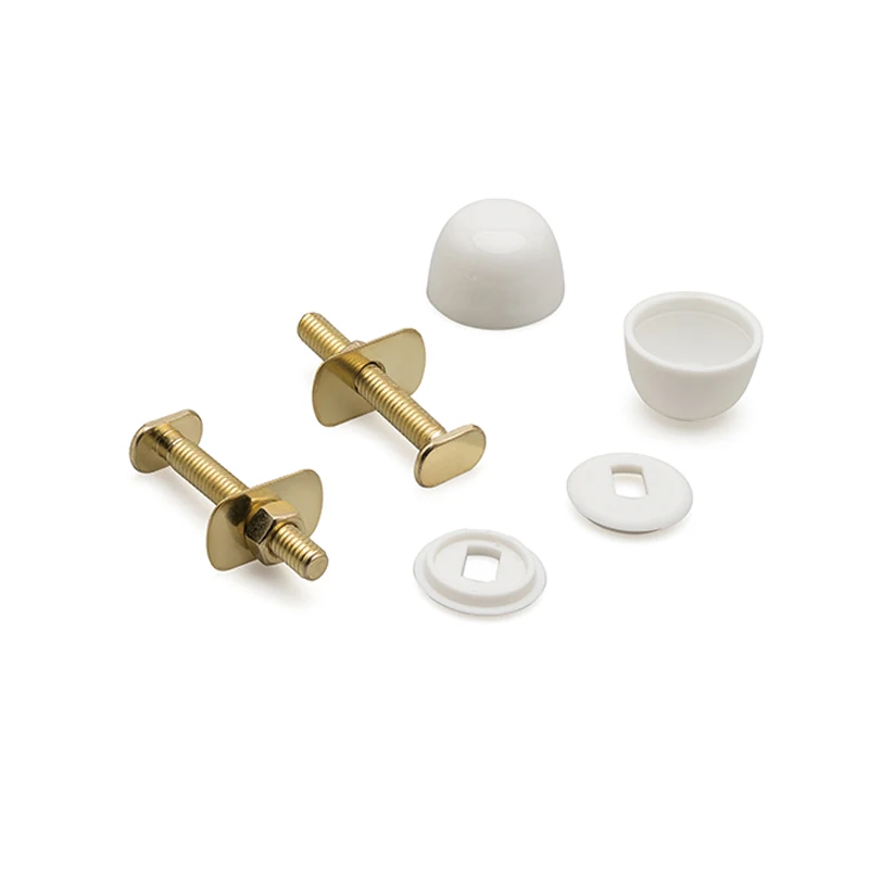 
Brass Toilet 1/4 Inch Bowl to Floor Fixing Kit Connecting Bolts 