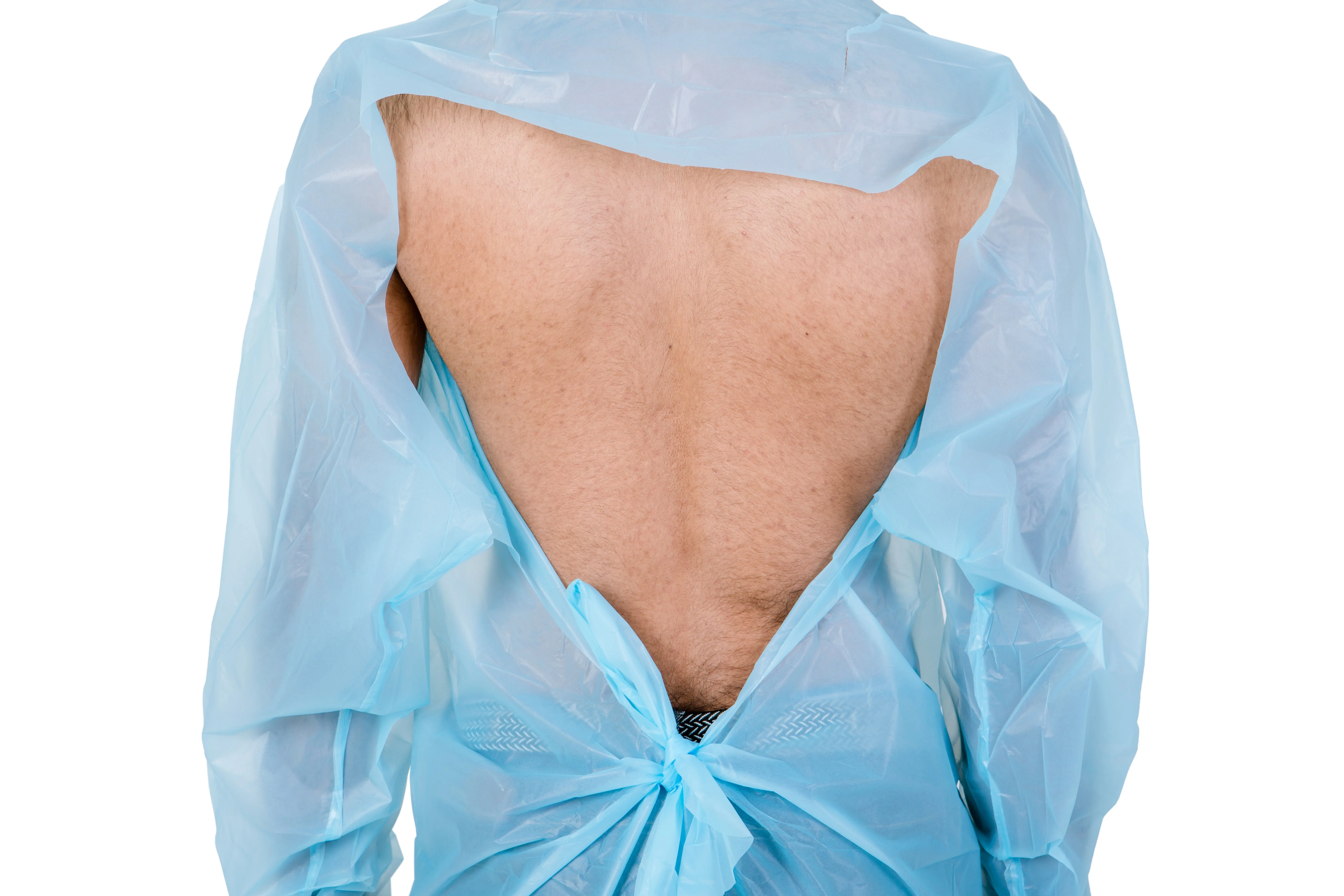 Cpe Coat Gown Disposable Cpe Isolation Gown Medical Disposable Hospital Cpe Gown Ce Customized Wearable Devices