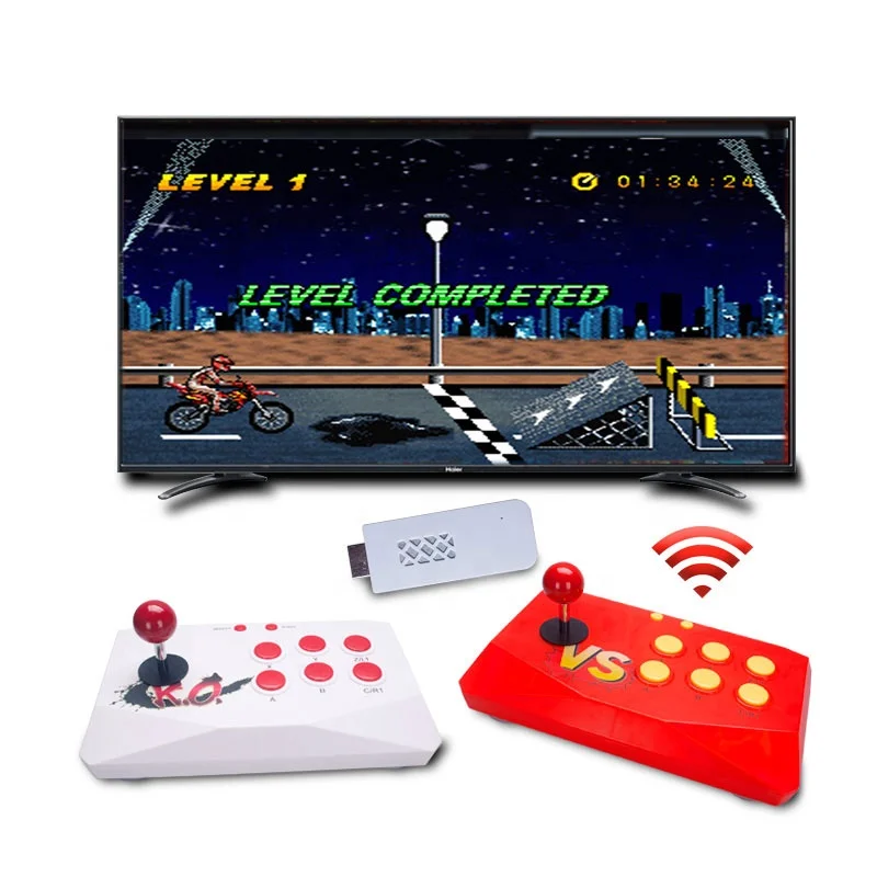 32 Bit Wireless Arcade Game Console 1788 Games Built in HD TV Game Console With Dual 2.4G Wireless GamePad