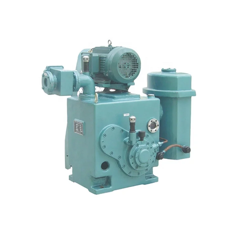 Variable Volume Mechanical Vacuum Pump Oil Lubricated Rotary Vane Pump Vacuum With Pug Mill