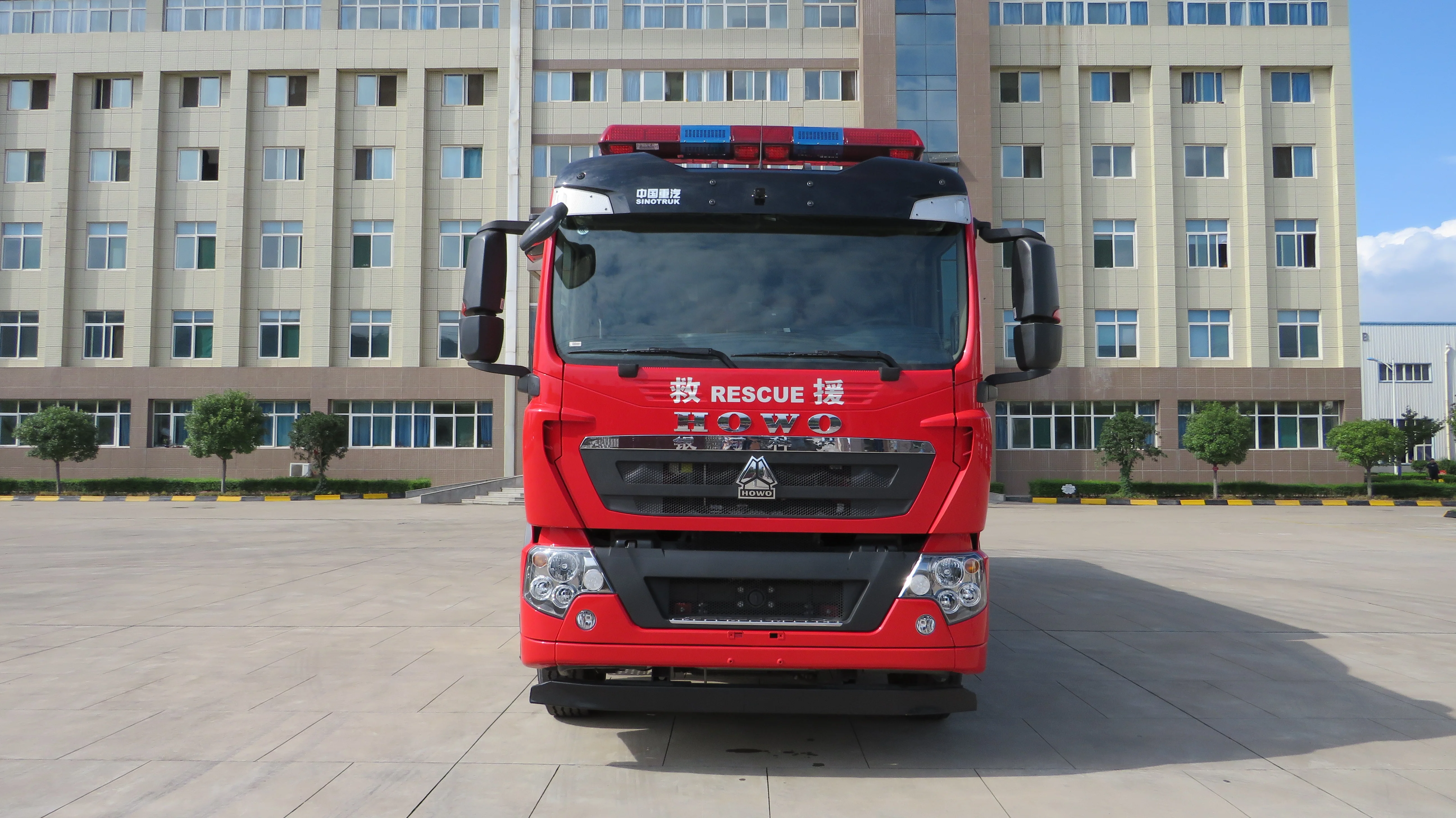 New HOWO 4X2 Chassis BX5160TXFQC100/HT6 equipment Fire truck (drone fire truck)