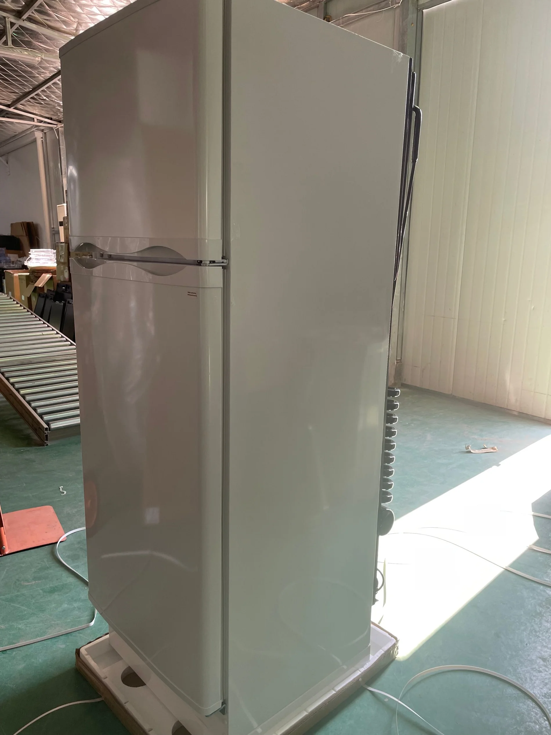 SMAD White Propane Double Door Refrigerator Kerosene Fridge for Sales