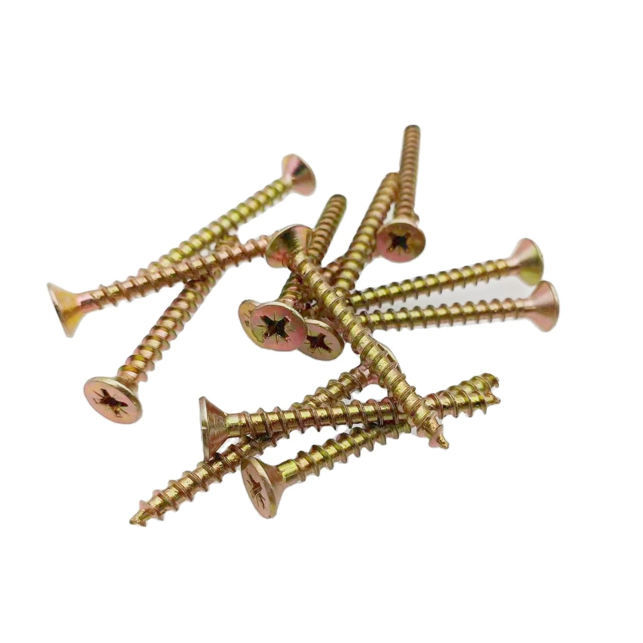 Brass Slotted Raised Countersunk Head Wood Screw Oval Countersunk Self Tapping Screw Silver Steel Stainless Style Plain Black