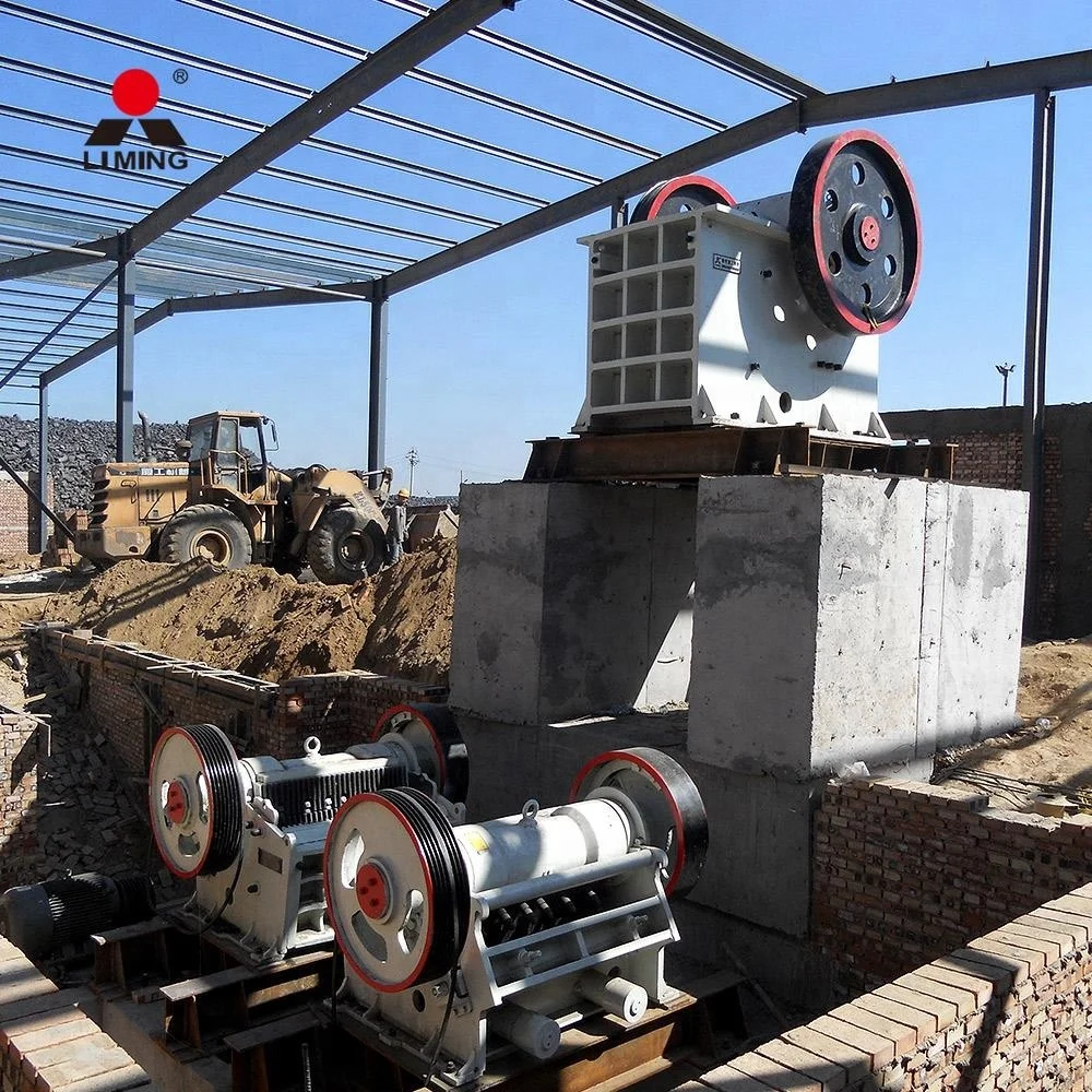 100 Tph Stone Crusher Machine 1200 Rock Jaw Crusher Station For Gold