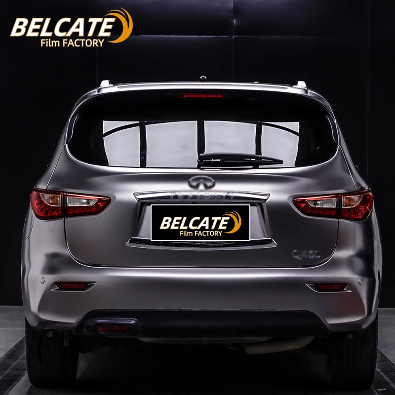 BELCATE 1.52* 18m Electro-optical series Electric combat ash  automotive paint Automotive vinyl film color