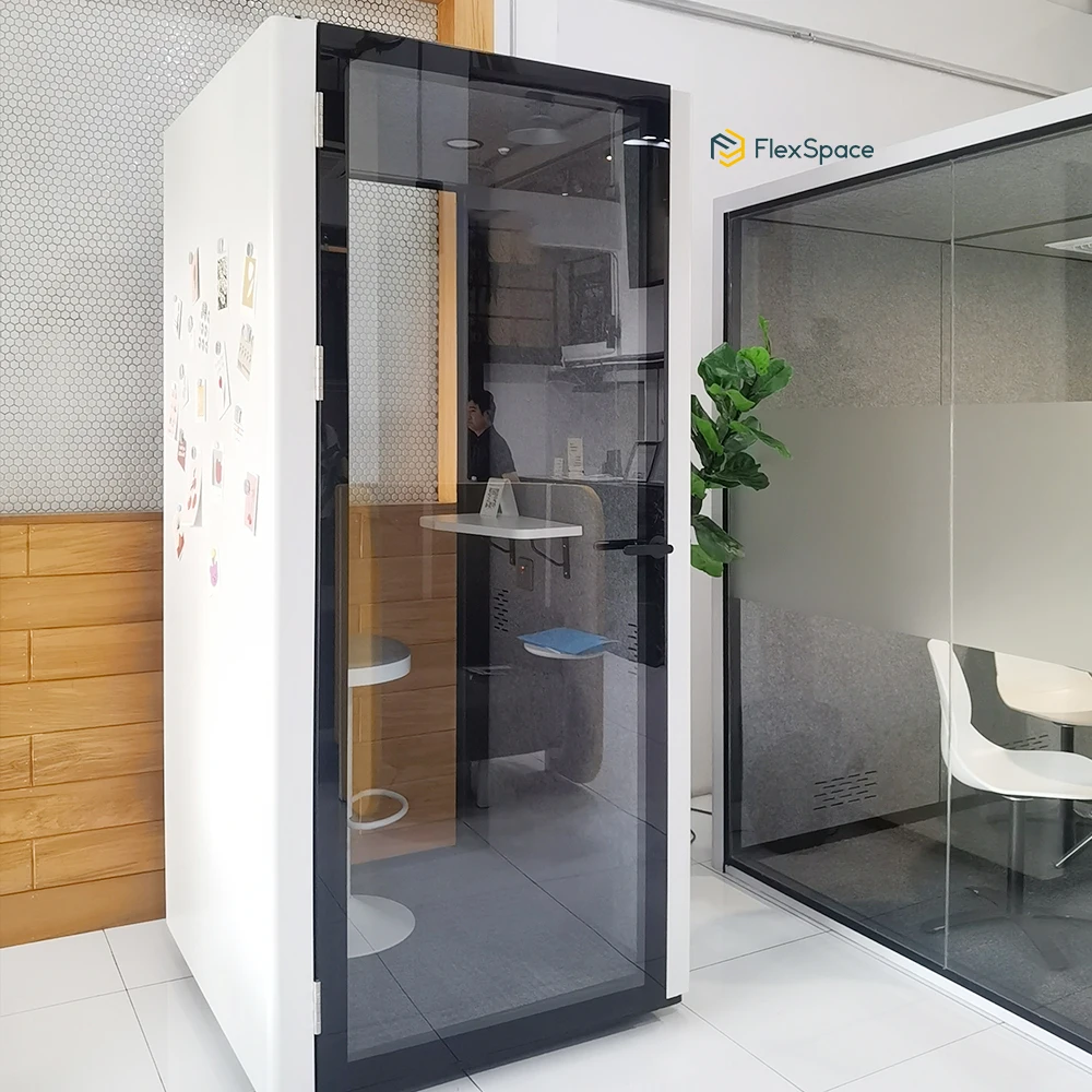 Flexspace 2024 New Office Modern Phone Booth Soundproof Private Office Work Pod Sound Insulation Pod