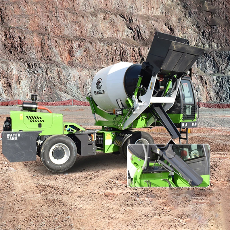 Прямая Продажа с завода самовыгружаемая Бетономешалка SLM3500RW 3.5 м3 для продажи в Дубае