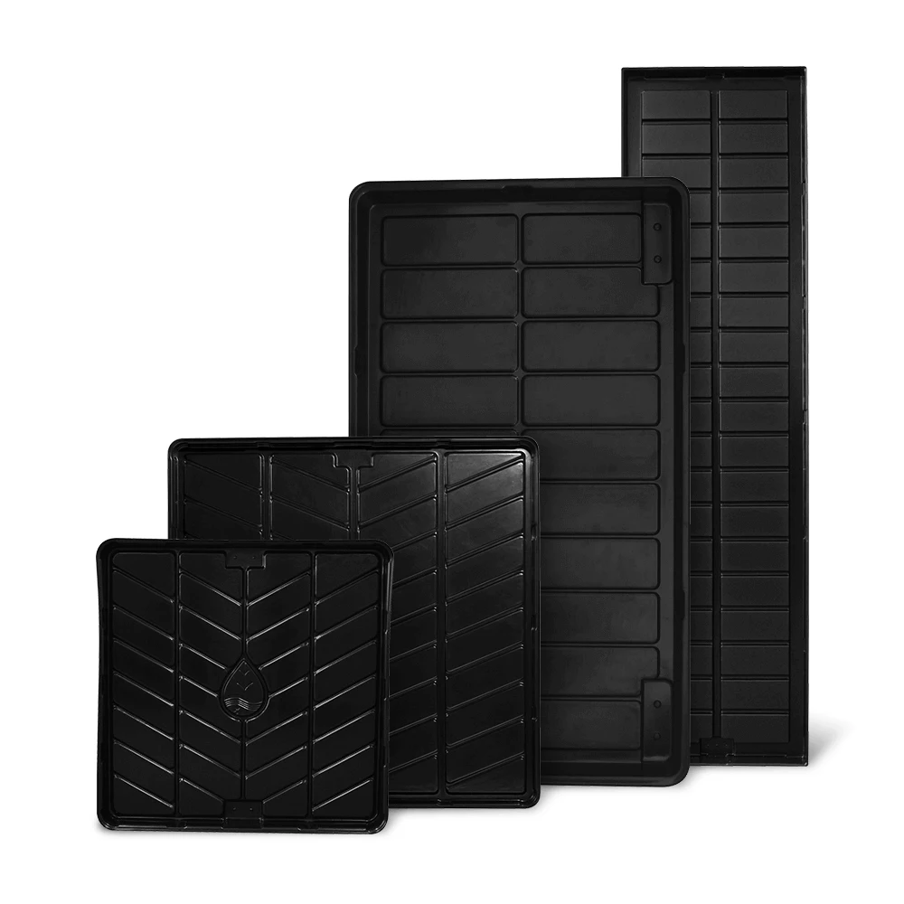 Cheap diy hydroponic 2x2 2x4 2x8 low rise tide flood table with resevoirs