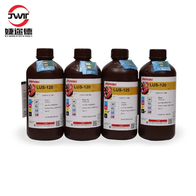 Original mimaki LUS 120  UV curable ink for mimaki jfx200-2513 UV flatbed printer