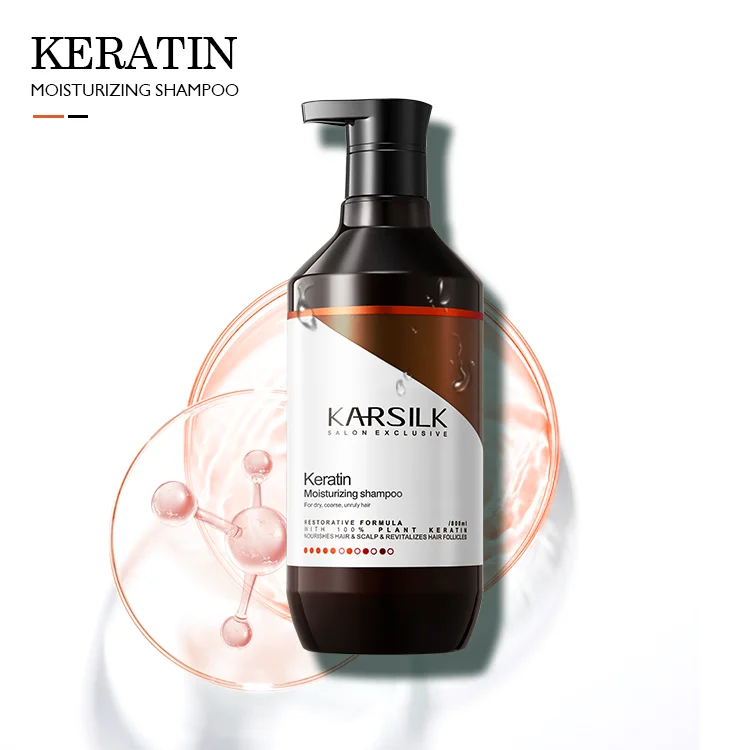 Factory Price Custom Organic Anti Hair Loss Best Private Label Natural Oem Hair Keratin Shampoo And Conditioner