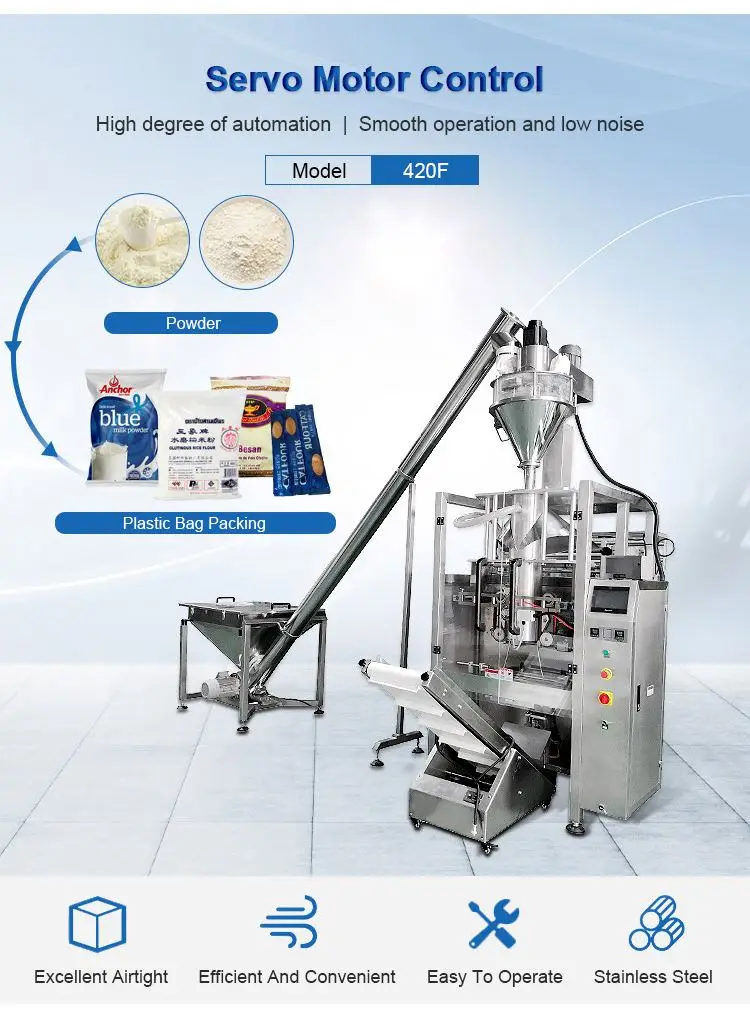 Automatic form fill seal machine Vertical pouch sachet bag packing machine