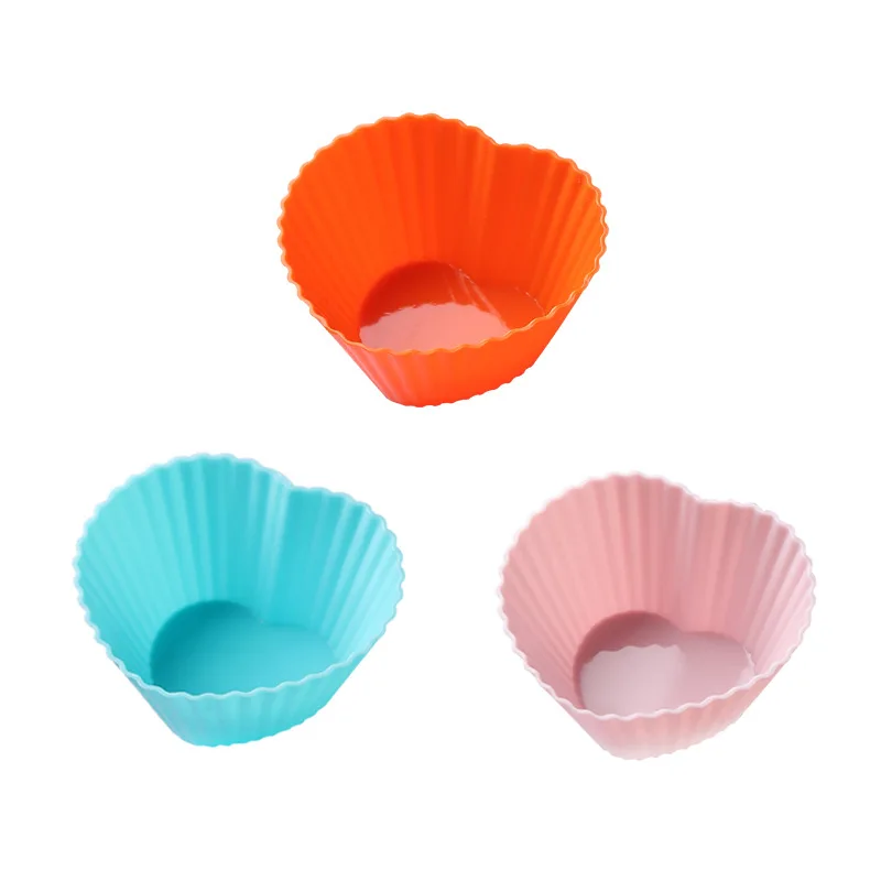 Cake Mold Silicone Muffin Cup Pudding Cup