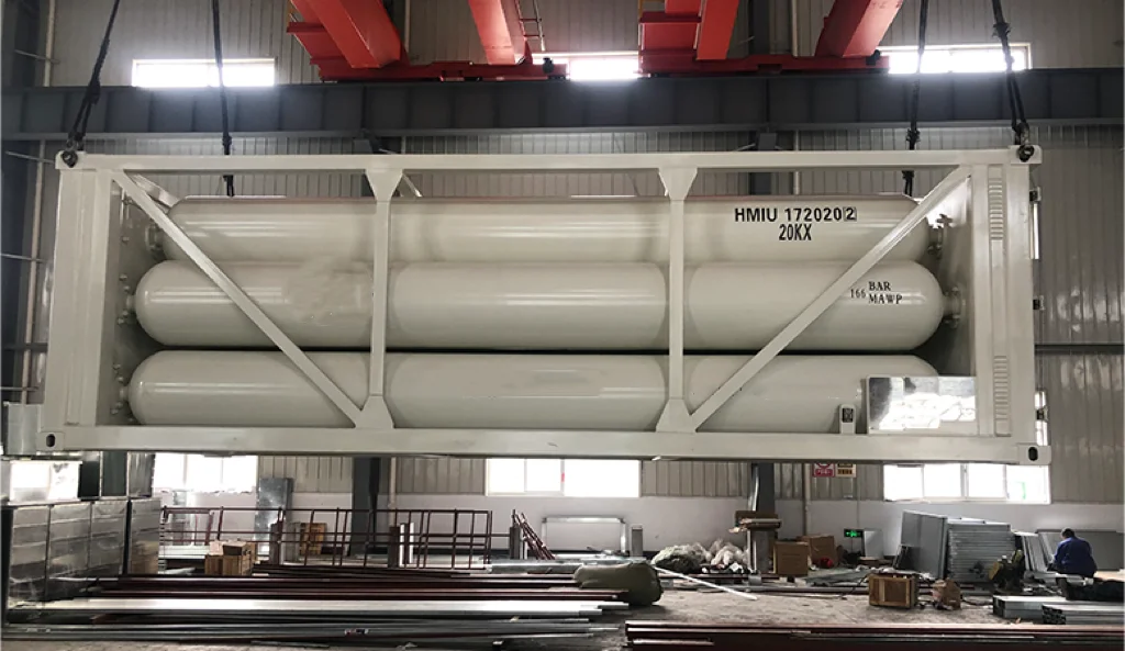 Customized Hydrogen tank 5000L hydrogen tank trailer hydrogen buffer tank