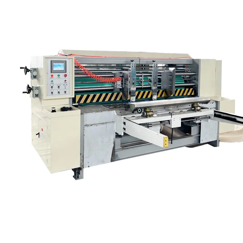 corrugated carton box rotary die cutter machine