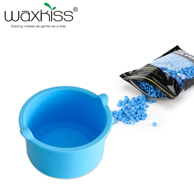 WAXKISS высококачественный цветной восковый нагреватель сменный горшок съемный силиконовый плавильный 500 мл Бытовая восковая машина