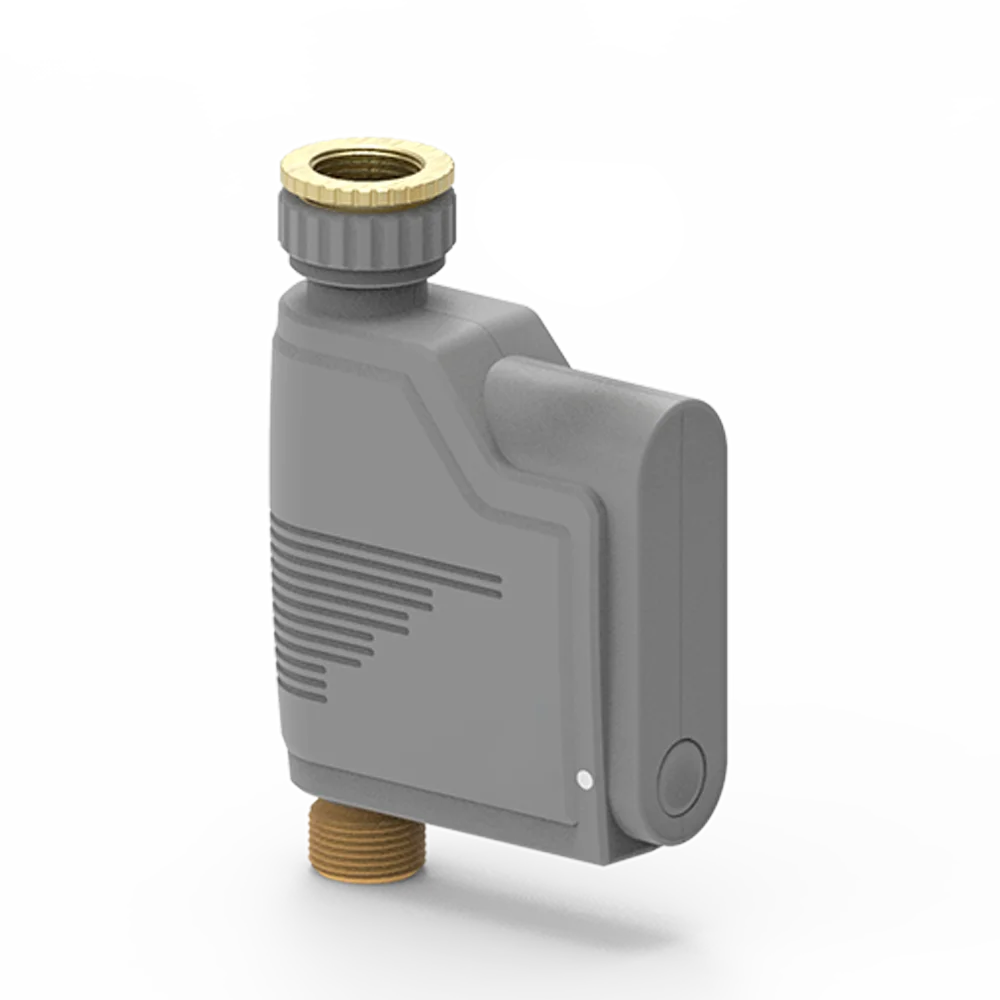 Rehent IP66 Tuya ZigBee Wifi Watering Volume Monitoring Auto Schedule Water Valve Remote Control Work With Alexa Google