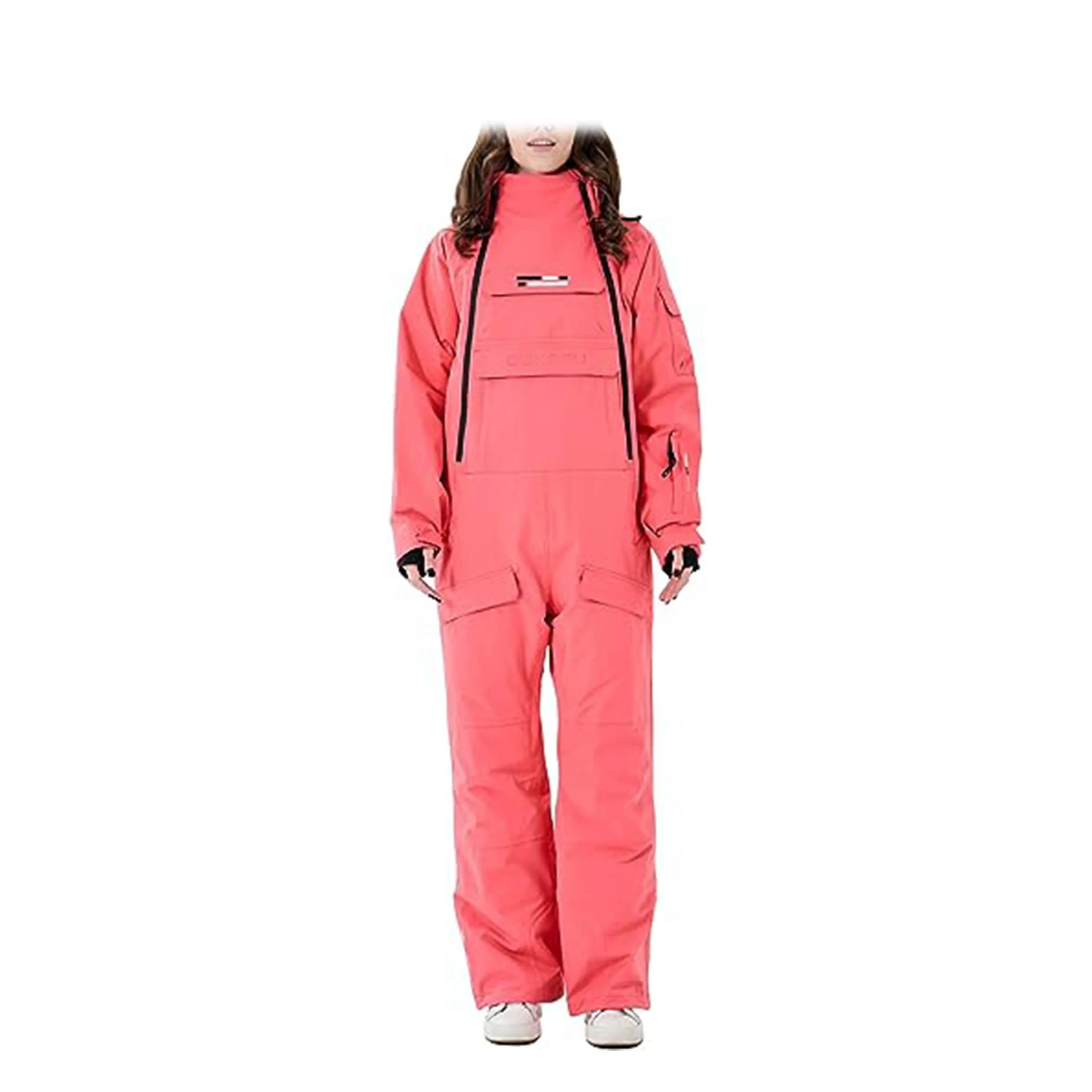 Ski Winter Jumpsuits Snow Suit Ladies Winter Waterproof One Piece Snowsuit