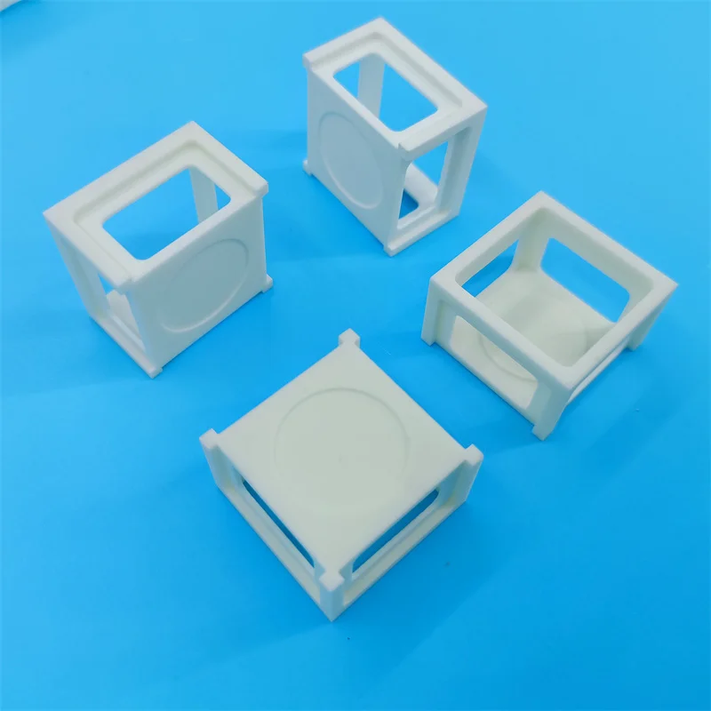 Manufacturer Customized OEM Precision alumina ceramic Insulator Tube Ring Plunger Pipe