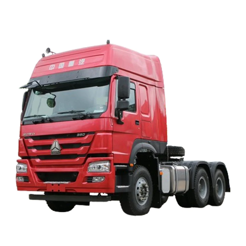 Sinotruk TH7 Howo 7 6x4 Tractor Truck 420hp Used Howo Tractor Head Inline Six - Cylinder For Port Logistics