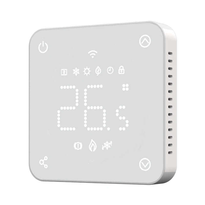 Max 16A Load 2.4Ghz Tuya  WiFi Smart  Electric Floor Heating Room Thermostat ODM China Factory