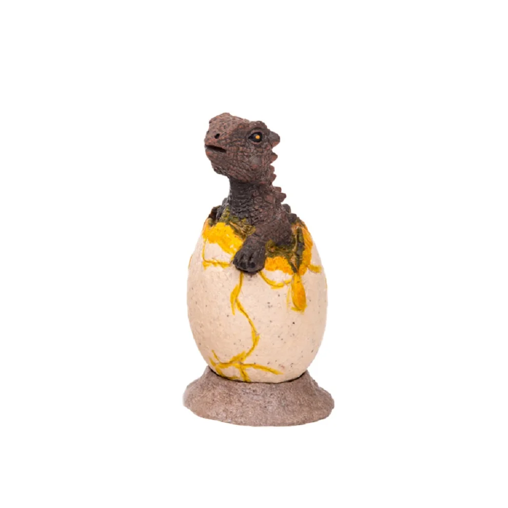 10CM Height Environmentally Friendly Soft Material Plastic Rubber TPR Natural World Dinosaur Toys Eggs For Boys & Girls
