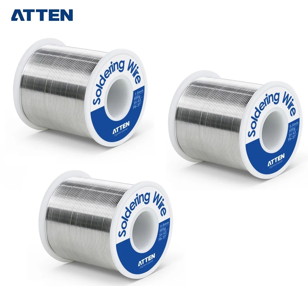 0.5mm/0.8mm/1.0mm 500g 63/37 Lead Tin Wire Flux-cored Wire Solder Wire