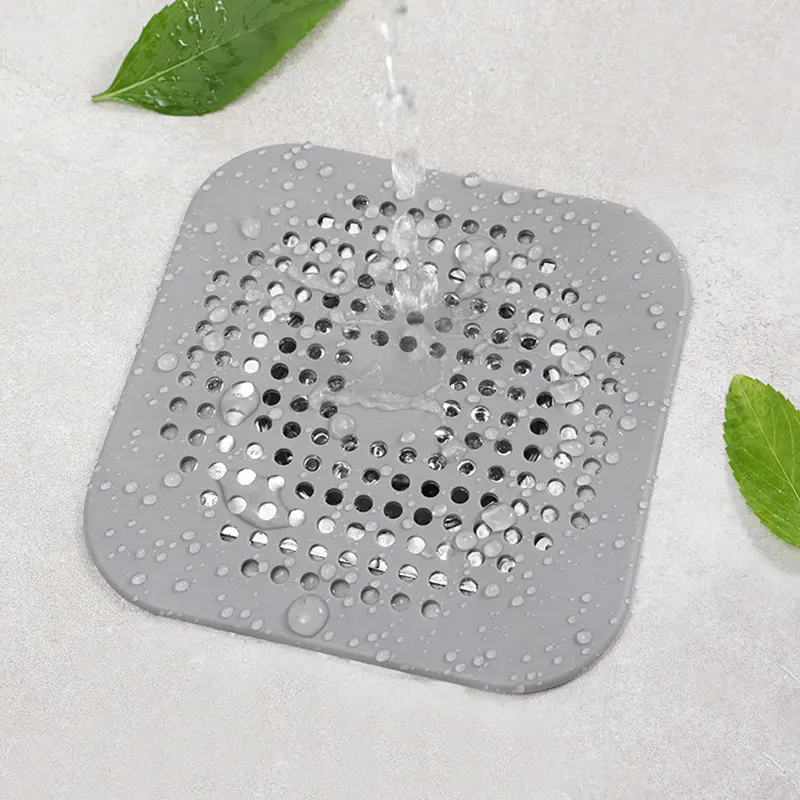 Hot sale silicone kitchen bathroom water drain filter floor strainer plastic drain cover