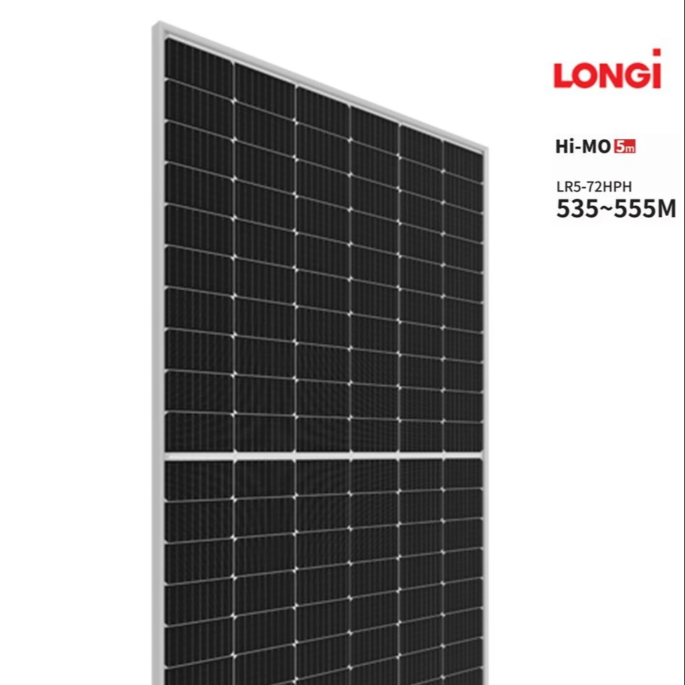 Высококачественная солнечная панель Longi 535 Вт 540 550 555 монокристаллическая в наличии с TUV CE