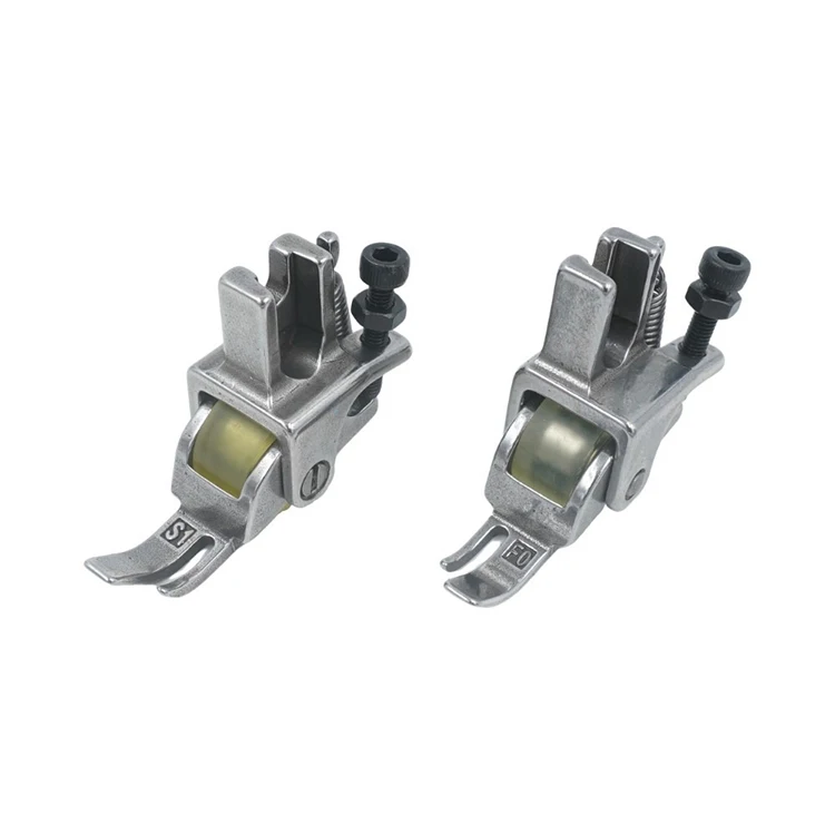 Industrial Sewing Machine Parts P360/P361 Zipper Roller Presser Foot with Adjustable Wheel