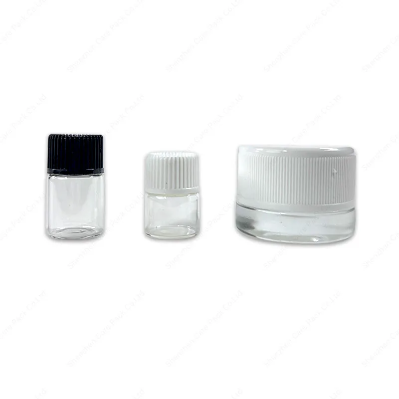 Custom Child Resistant Small Concentrate Oil Jars With Lid Mini 15ml Child Proof 4oz Glass Jar