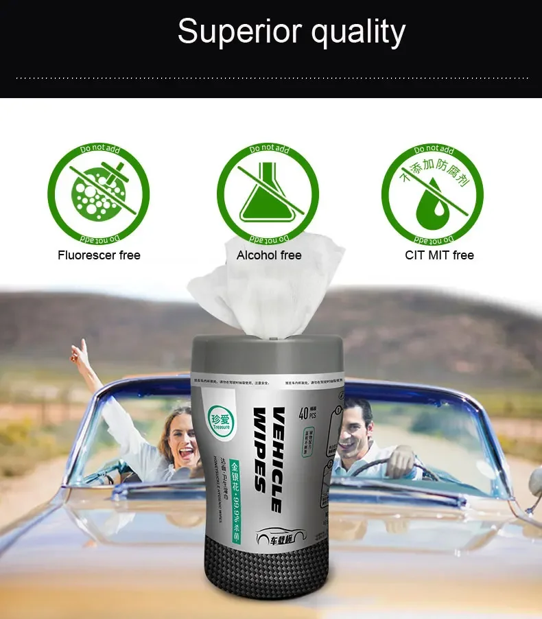 Lookon Advanced UV Protectant Wipes Interior Protectant or Most Surfaces Plastic Rubber Vinyl Dashboards Seats Doors