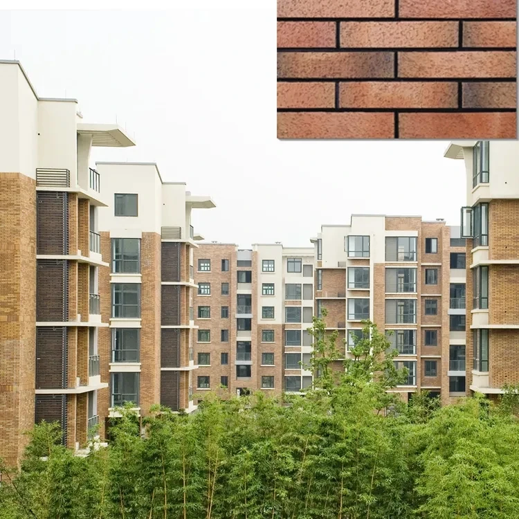 mexican low price exterior garden handmade wall paneling red clay bricks veneer clay brick prices in kenya