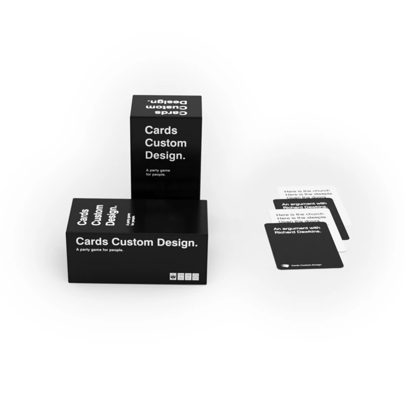 Customized Printing Humanity Against Party Game Card Funny Playing Card Games for Adult