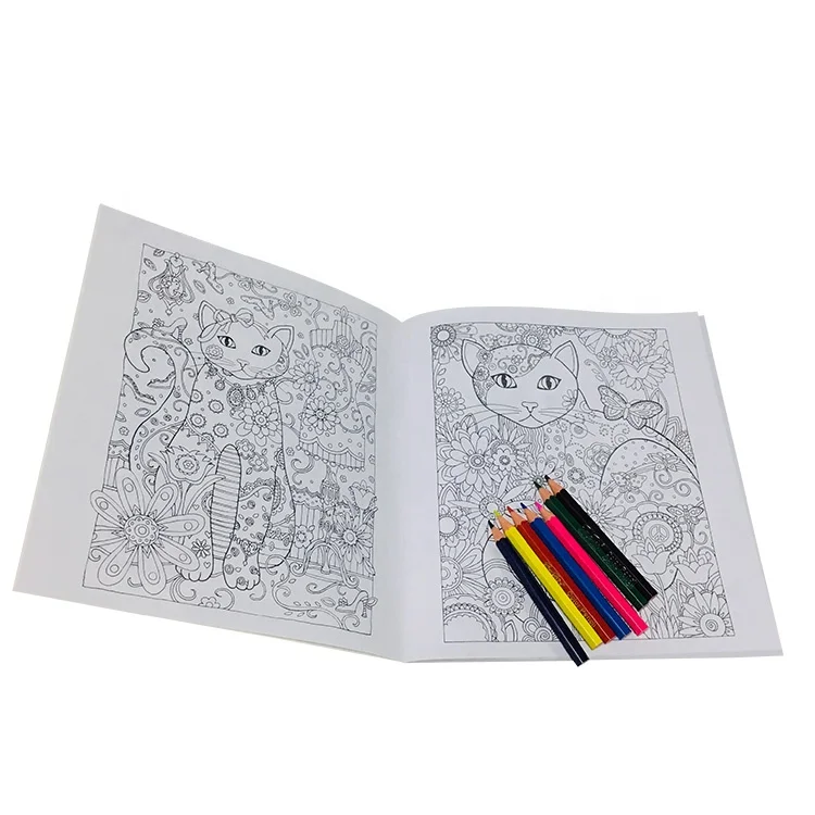 
Cheap Price Children Filling Coloring Book Manufacturer Custom Printing Drawing Book For Kids 