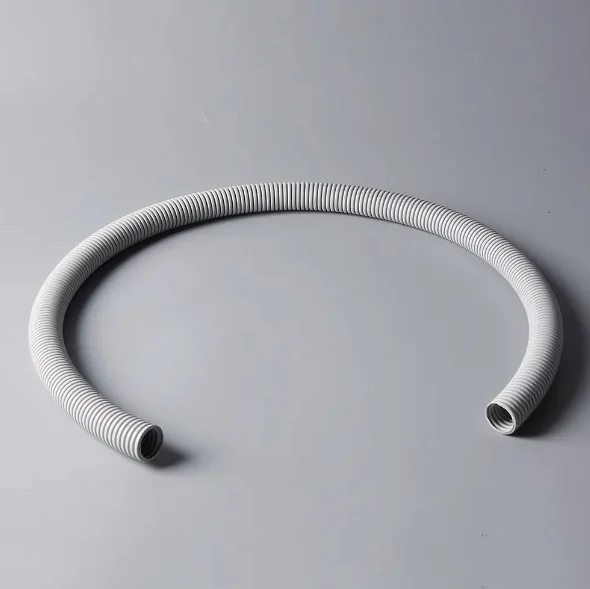 Black PVC Pipe Out Door Resistant Roll Pipe Flexible Corrugated Conduit Pipe Hose