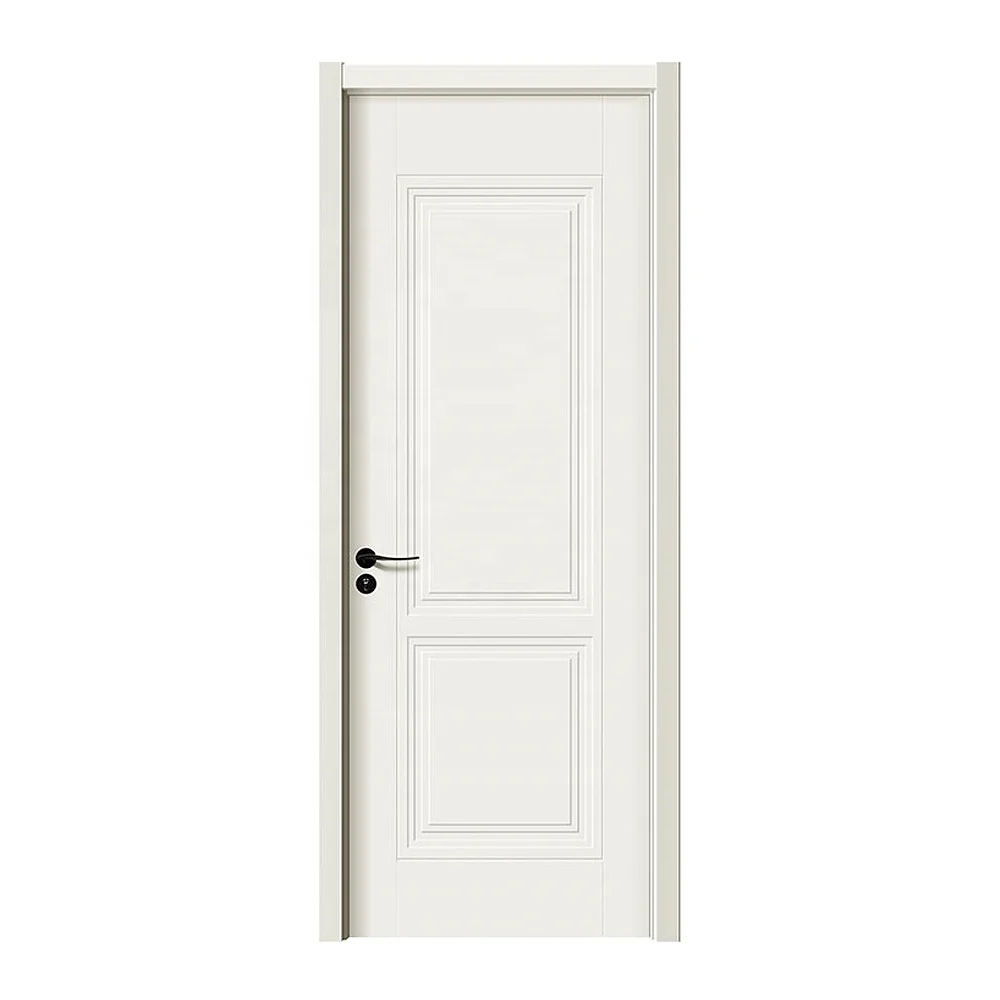 China Factory Wooden Door Entrance Mdf Doors Interior Door With Glass