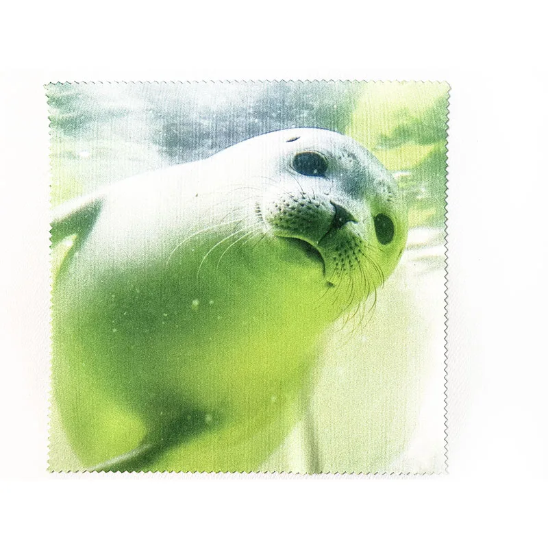 sublimation printing dry car screen cleaning cloth microfiber custom logo jewelry lens glass Cleaning cloths