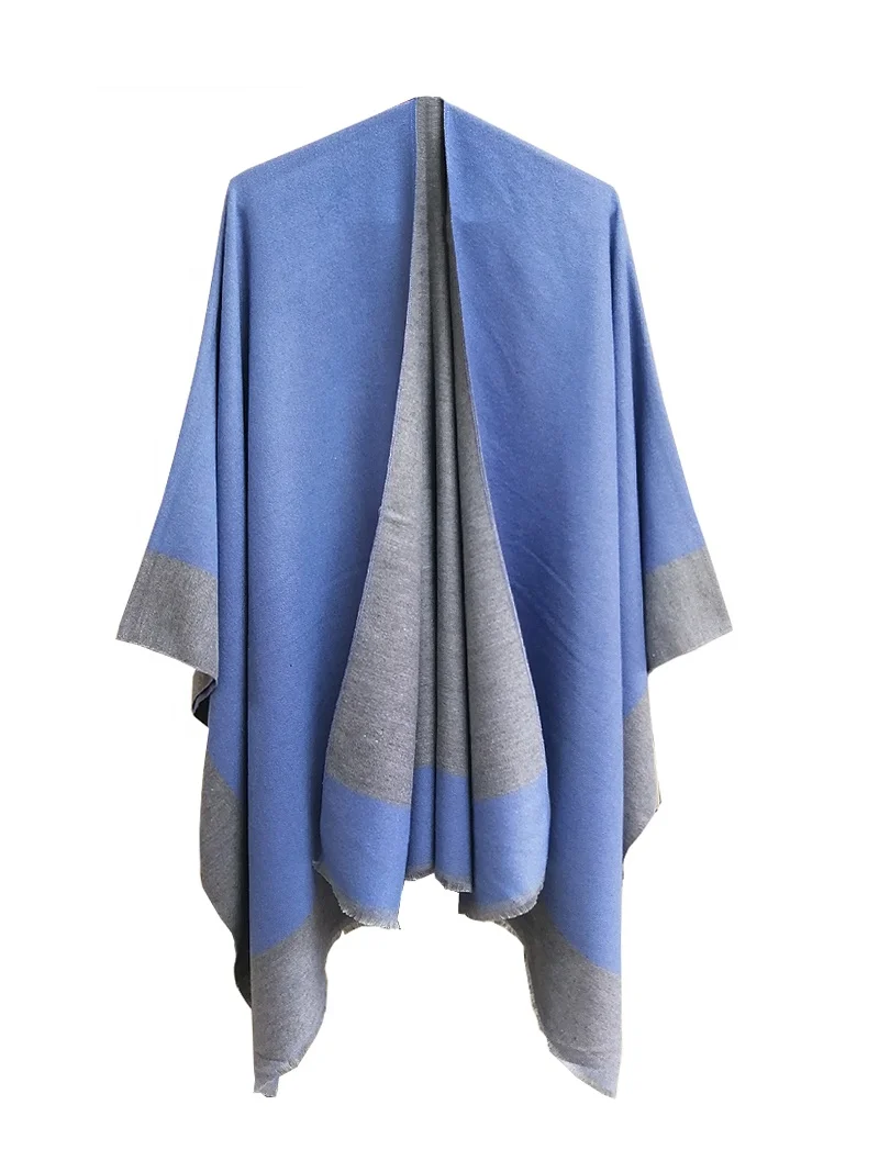 2022 Pashmina Hot Selling Autumn Winter Spring Women Cashmere Poncho Shawl For Ladies
