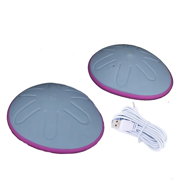 Wireless Vibrating Remote Control Usb Electric Female Breast Massager