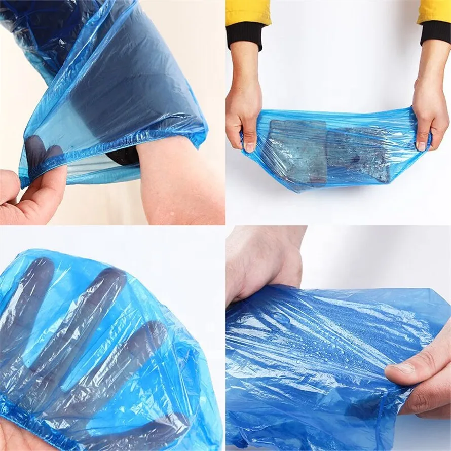 
Waterproof Polyethylene Ldpe Plastic Disposable Pe Oversleeve Arm Sleeve Cover 