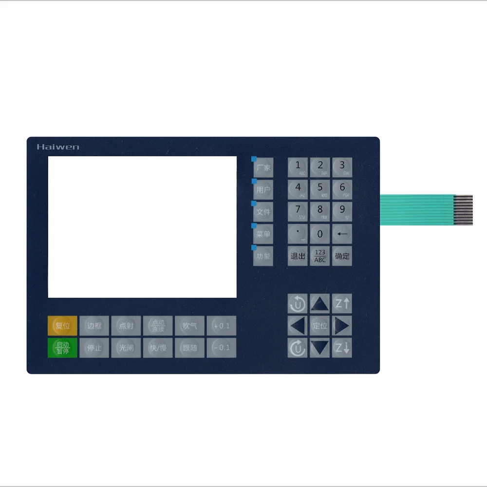 customized pet metal dome membrane switch