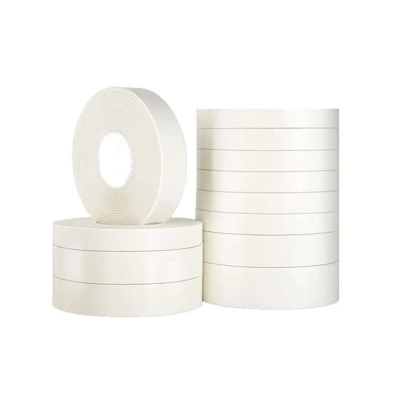 Hot Sales Double Faced Sponge Soft Adhesive Mounting Double Sided PE Roll Foam Tape For Interior Decoration Wall Installation