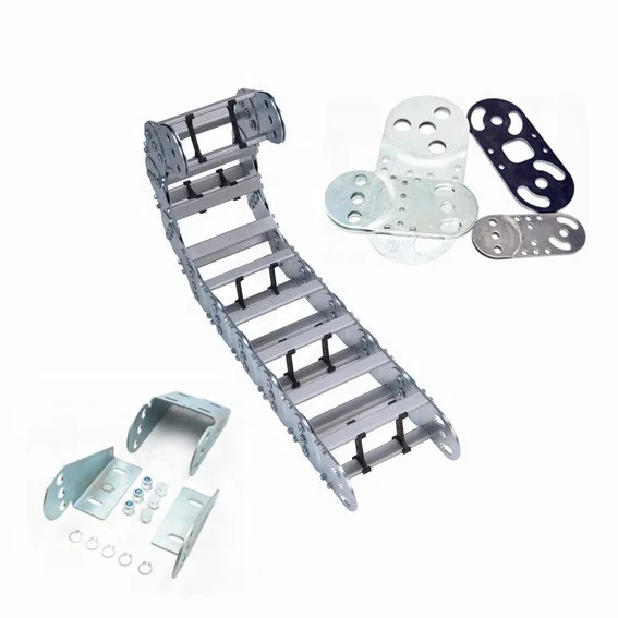 TL95III stainless steel cable drag chain for Protecting Wires in CNC machine