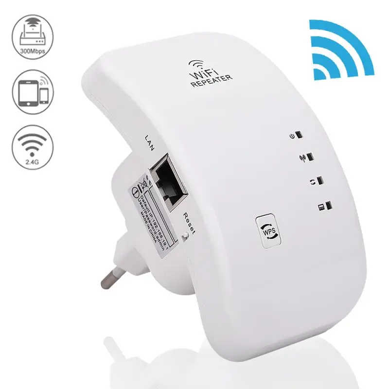  Усилитель сигнала Wi-Fi 300 Мбит/с с вилкой Стандарта