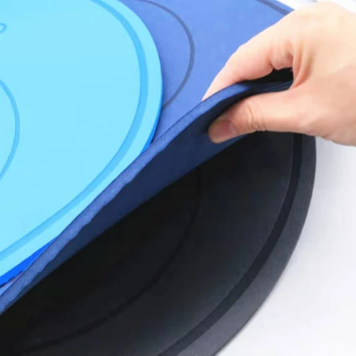 Fitness 3m adjustable steel cable PP handles skipping speed jump rope mat