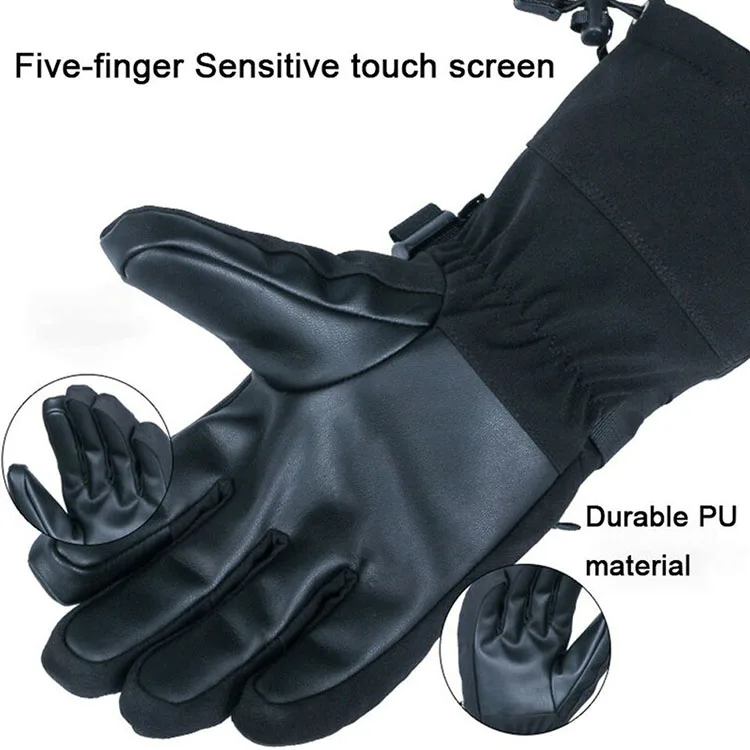 Wholesale Ski Gloves 100% High Quality Cotton Custom Logo Printed Professional Manufacture for Winter Snowboarding