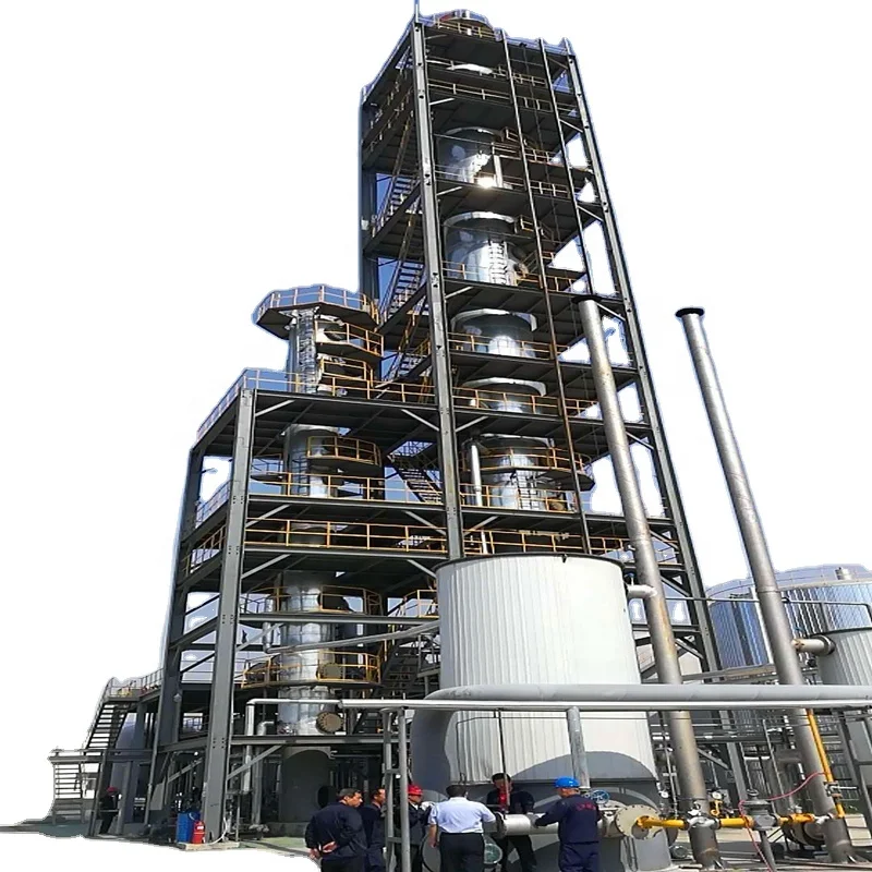 30Tons automatic with high quality diesel output waste oil refining plant